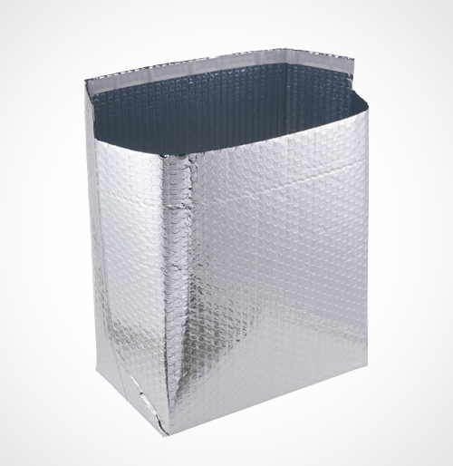 Customized aluminized bubble insulation bags, heat insulation and cold preservation carton liner bags, cold chain express logistics transportation bubble bags